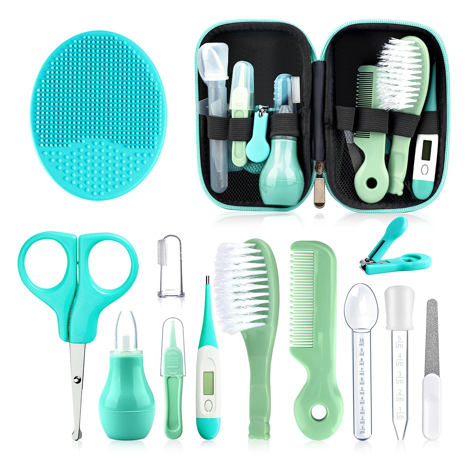 Photo 1 of *MISSING PARTS UNKNOWN*
Baby Grooming Kit, Infant Safety Care Set with Hair Brush Comb Nail Clipper Nasal Aspirator,Baby Essentials Kit for Newborn Girls Boys
