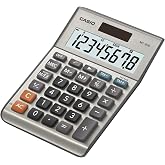 Casio MS-80B Desktop Calculator, Tax &amp; Currency Tools | General purpose calculator with large display; ideal for home, office &amp; everyday math