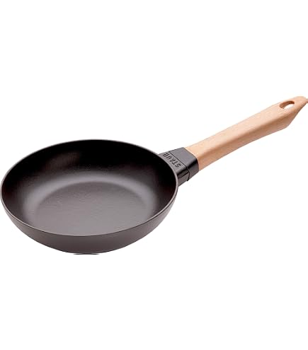 Amazon.com: Staub 40511-952-0 Frying Pan with Wooden Handle