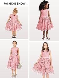 ALLOVIN Girls and Toddler Graduation Sleeveless