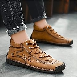 Dacomfy Mens Casual Shoes Slip-On Loafers Ankle