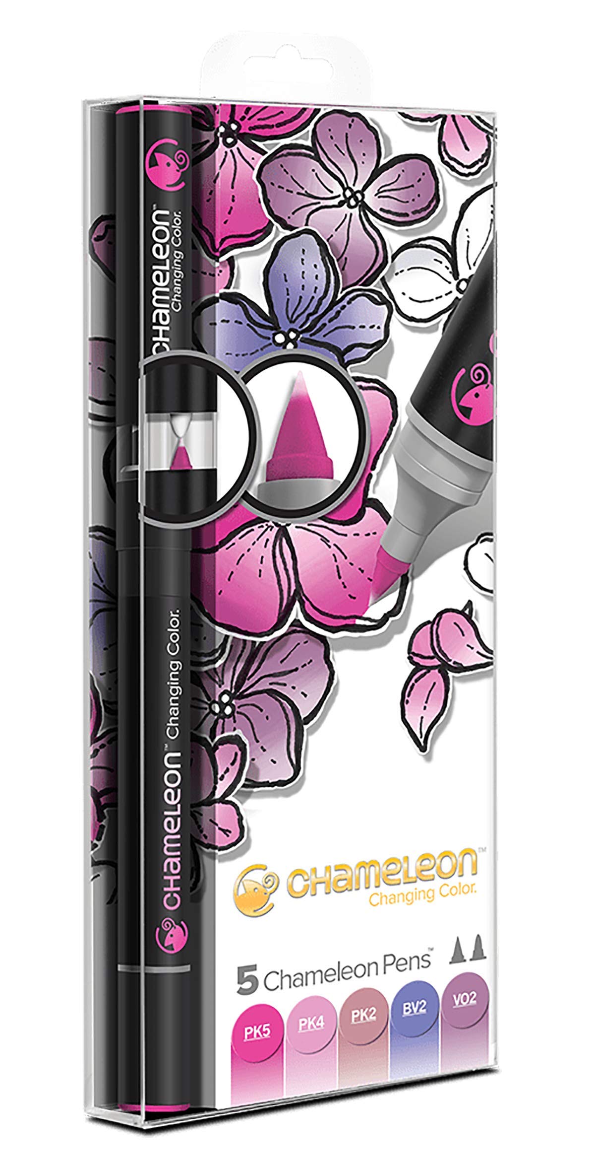 Chameleon Floral Tones 5 Pen Set