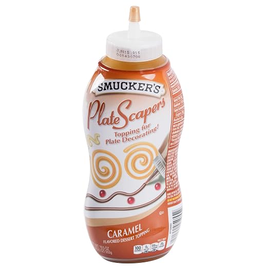 Smucker's plate scapers caramel flavored dessert topping (051500050552)