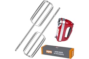 Hand Mixer Beaters Stainless Steel Attachments Compatible with kitchenAid Hand Mixer,Hand Mixers Replacement Parts