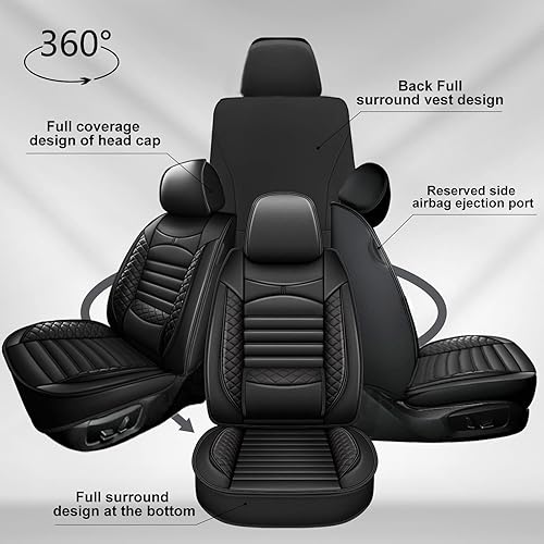 Seat Covers for Toyota Corolla 2014-2019 Car Seat Covers Full Set