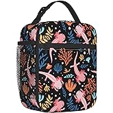 famliihw Axolotl Lunch Box Reusable Insulated Lunch Bag Thermal Cooler Tote For Boys Girls Teen School Men Women Picnic Travel Hiking