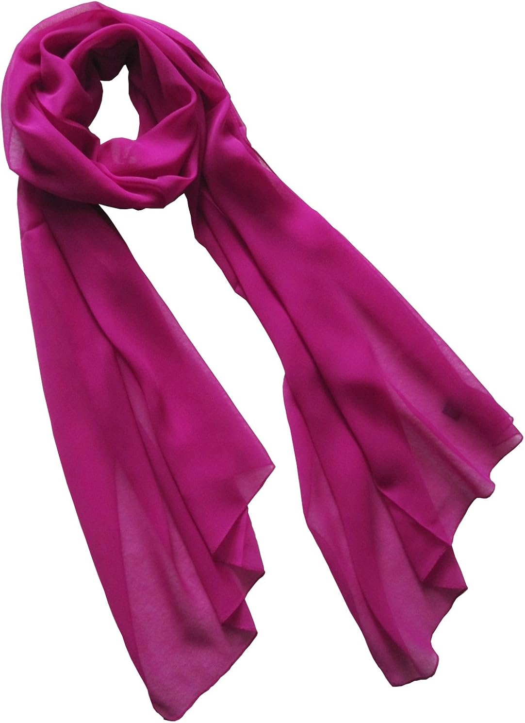 Sciarpa Quadrata In Seta Satinata 90x90 Cm – Colore Vino, Tinta Unita, Grande Foulard Di Lusso Per Donna, Regalo Ideale