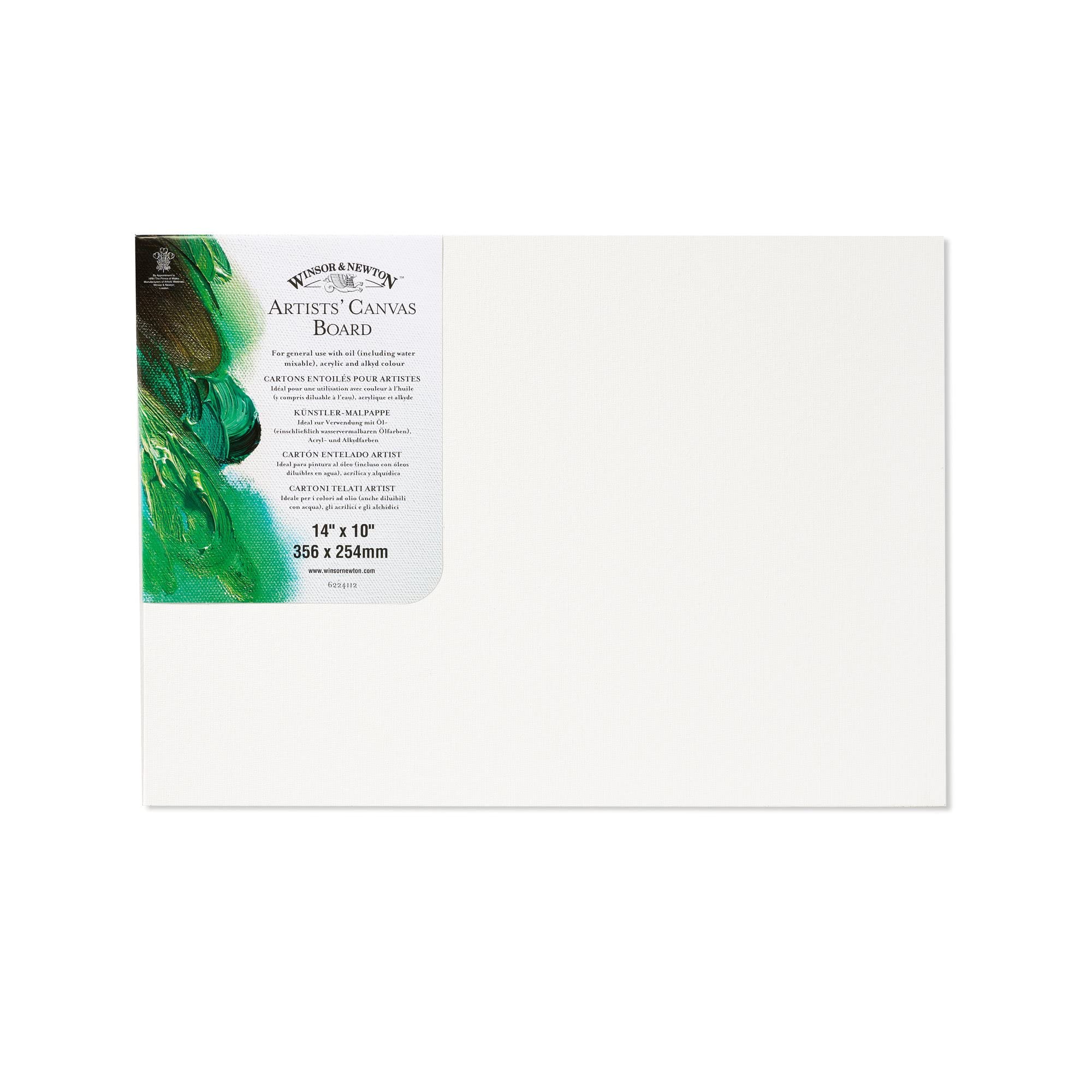 Winsor & Newton : Artists' Canvas Board : 14x10in