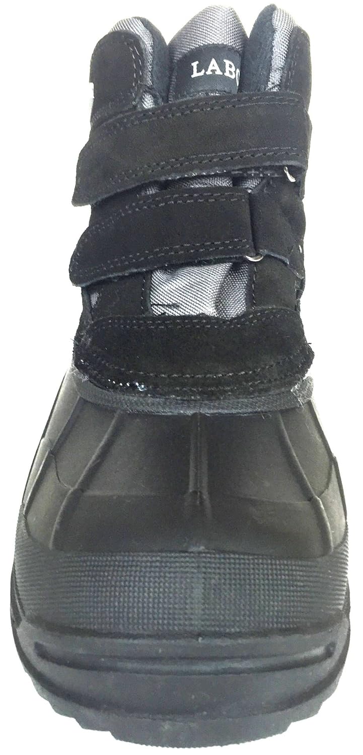 labo leather waterproof winter duck snow boots