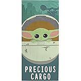 baby yoda bath towel