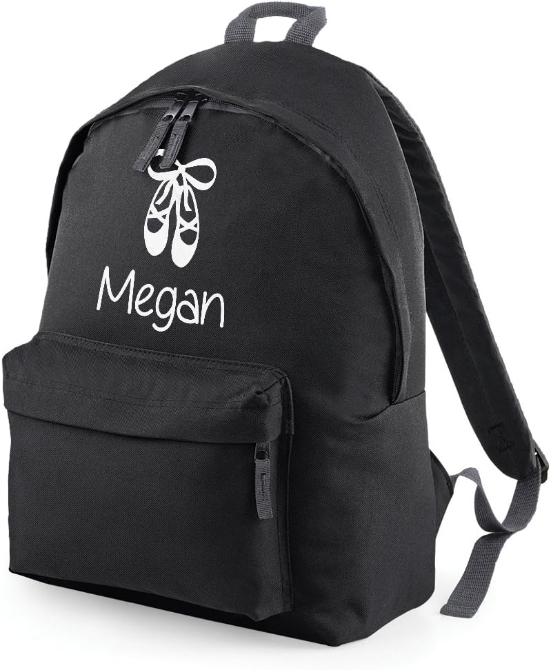 iClobber Personalised Ballet Shoe Fashion Rucksack Backpack Your Name