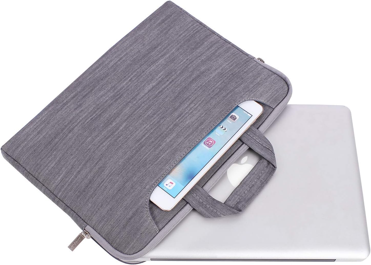 15-15.6 inch MacBook Pro 2012-2015 Notebook Computer Pink Denim Carrying Handbag Briefcase Sleeve Case Cover MOSISO Laptop Shoulder Bag Compatible with 2019 MacBook Pro 16 inch A2141