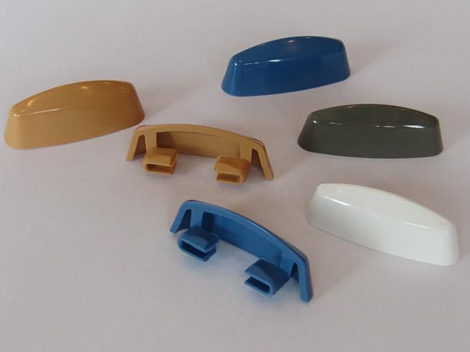 Design-Entwässerungskappe slim-line 30/F weiß (VE: 20 Stück)