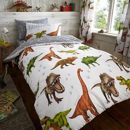 dinosaur bed sheets single