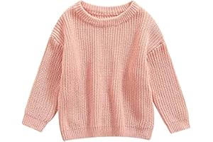 BEAUTOOLY Autumn Winter Warm Outfits Baby Girl Cute Long Sleeve Knitted Sweater Pullover Top