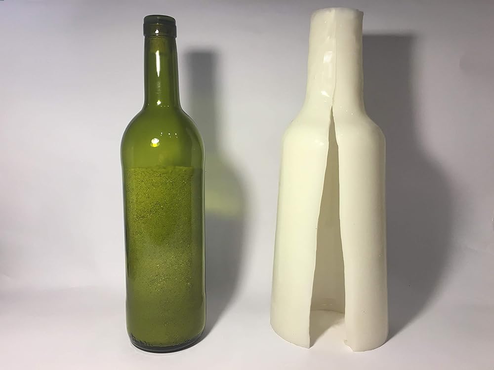 Silicone Mold Bottle Wine Glass Mould Isomalt Sugar