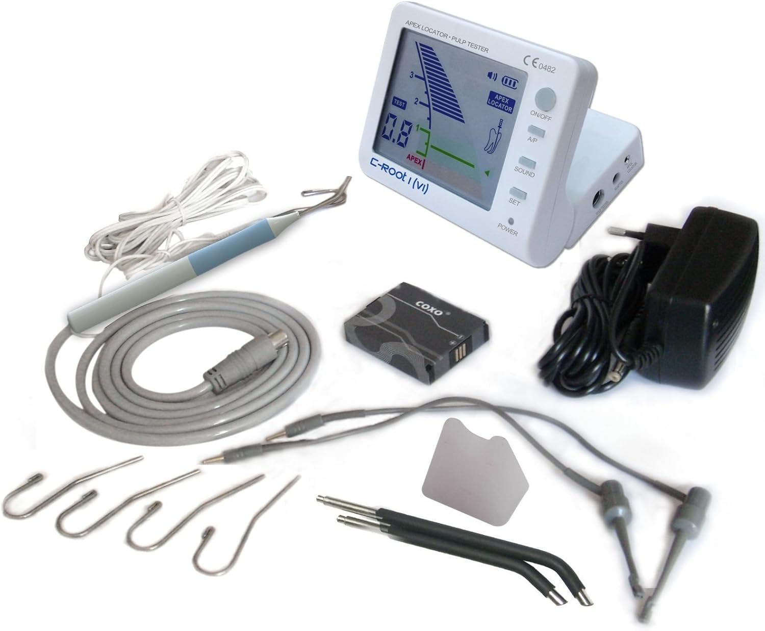 Ocean Aquarius Endodontic Apex Locator and Pulp Tester C-ROOT I(VI) LED PT: Health & Personal Care
