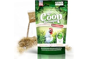 Little Coop Recouper | a New Generation Of Urban Chicken Coop Deodorizer | Unique Formula for Slow Release | Natural Fresh Sc