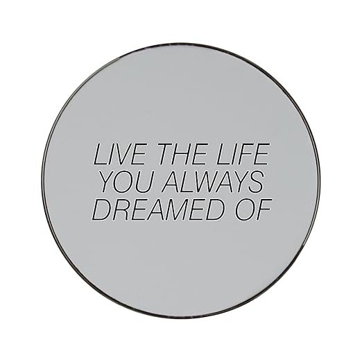 Compra Vivir la vida que siempre soñaste de metal redondo imán ...