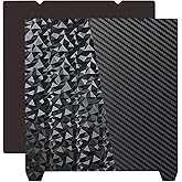 IdeaFormer-3D K1 K1C PEO PET Build Plate with Magnetic Plate 235x235mm, Flexible PEO PET Spring Steel Print Bed for Creality