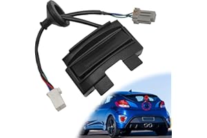 CMERTO Hatch Button Trunk Latch 81260-2V010, Rear Trunk Hatch Release Switch Buttons Outside HDL Lock Assembly Compatible with Hyundai Veloster 1.6L 2012 2013 2014 2015 2016 2017-T Lid with Camera