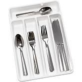 madesmart Value Mini Silverware Tray, White