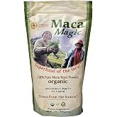 Maca Magic: 100% Organic Raw Powder (2.2 lbs) - Peruvian Premium Grade Superfood - Certified Organic - Vegan - Gluten Free- Perfect for Breakfast, Smoothies, Baking &amp; Ice Cream