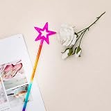 Abeillo Colorful Fairy Star Wand for Kids 11 in Glitter Princess Dress Up view 5
