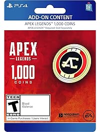 Apex Legends - 1,000 Coins Virtual Currency - PS4 [Digital Code]