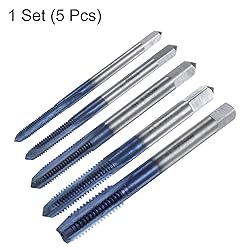 HARFINGTON 5pcs Metric Thread Tap Set M3 M4 M5 M6