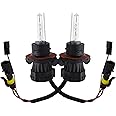 Innovited 55W HID Xenon Bi-Xenon Hi/Lo Replacement Bulbs - H13 9008 - 6000K (1 Pair)
