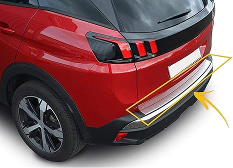 PORTELLONE in acciaio inox abdeckleiste 1 PEZZO PER PEUGEOT 3008 GT 2016-2019