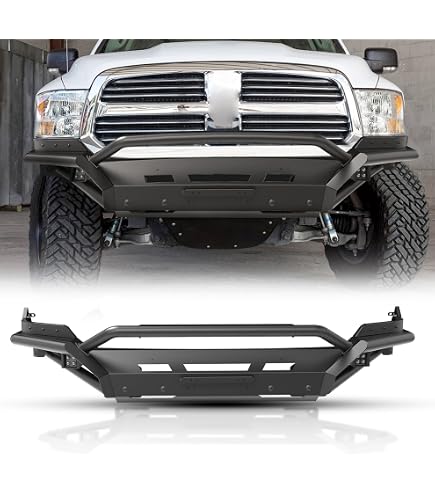 Rear Step Bumper For Ram 2500 2013-2018 | Powdercoated Black, Direct Replacement