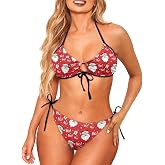 Eheartsgir Women Two Piece Bikini Sets Tummy Control Party Bathing Suit