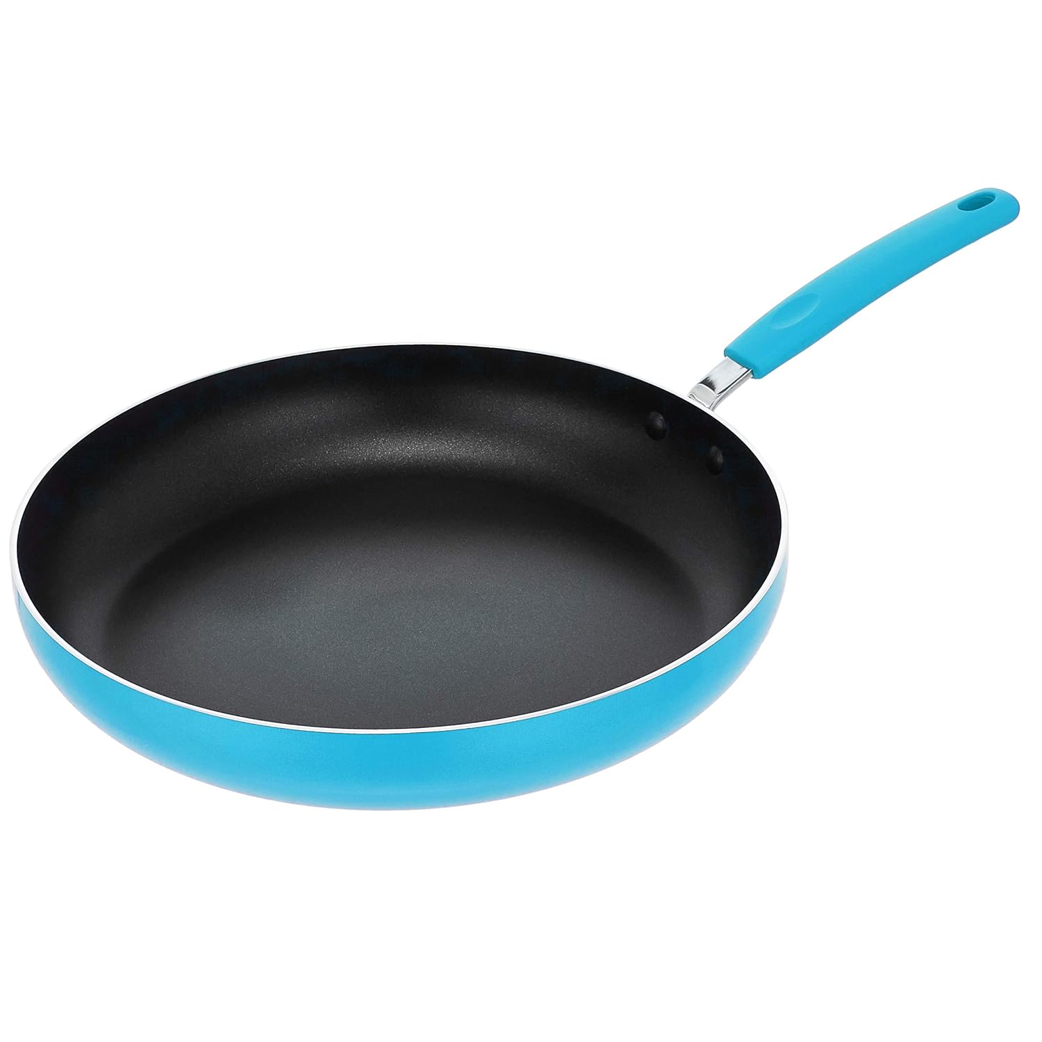 Buy AmazonBasics Ceramic NonStick 32 cm Pan, Turquoise Online at Low Prices in India Amazon.in