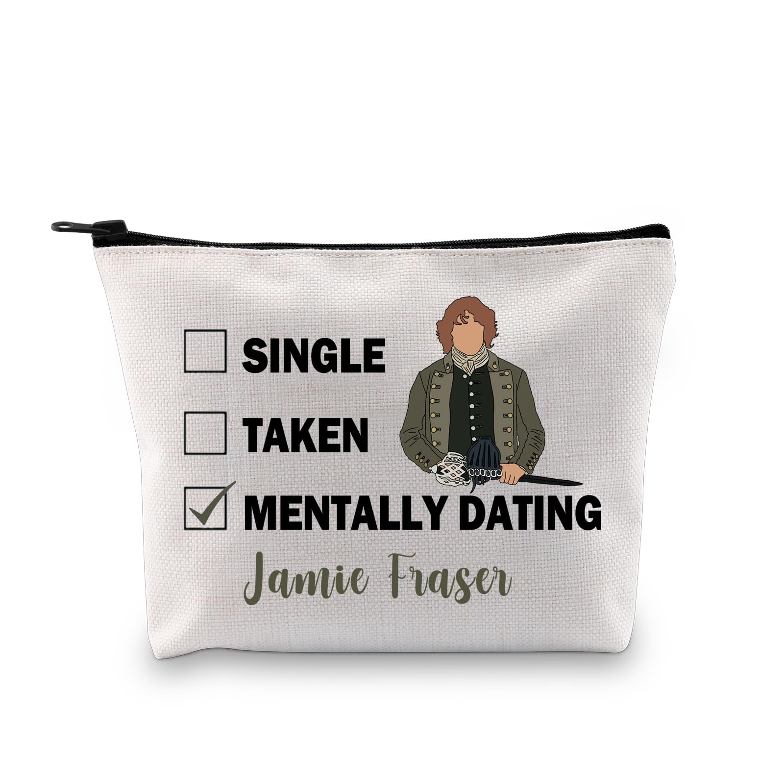 PYOUL Jamie F Inspired Gift Dating Jamie F Makeup Bag Jamie F Fan Cosmetic Bag Jamie F Merch (Dating Jamie F B)