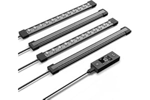 AC Infinity IONBEAM S11, Full Spectrum LED Grow Light Bars 11”, Deeper Penetration Samsung LM301H EVO Diodes and Digital Dimming Timer Controller, for Veg Bloom Indoor Plants, Grow Tents, Greenhouses