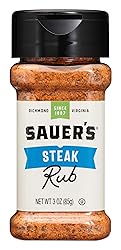 Sauer's Steak Seasoning Rub, 3.00 Ounce