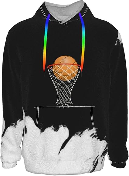 basketball hoop hoodie