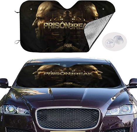 Amazon プリズンブレイク 車カバー 防水雪対策 99 紫外線 普通車 軽自動車 Suvに適用 取り付けが簡単 折り畳み式 軽量の日除け 夏冬兼用 プライバシー保護 車中泊 仮眠 盗難防止 吸盤4個付き カー用品 車用 サンシェード 70 130cm サンシェード 車 バイク