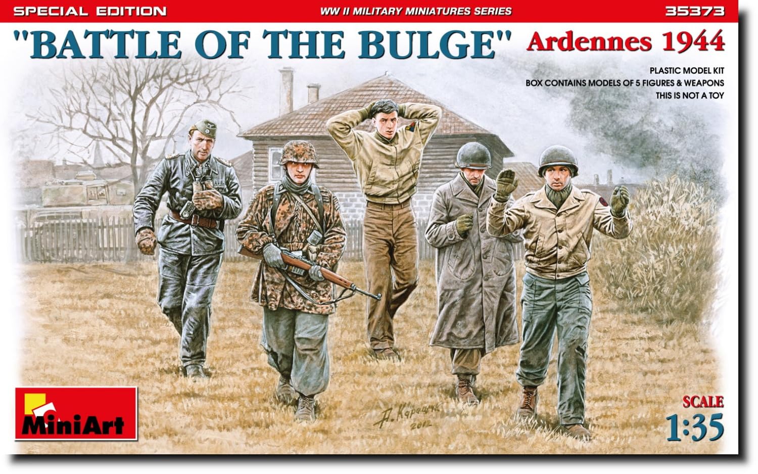 Miniart 1:35 - Battle of the Bulge, Ardennes 1944 Spec Ed