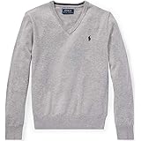 [POLO RALPH LAUREN (ポロラルフローレン)] コットンVネックセーター ボーイズ 男の子 S-XL [並行輸入品]