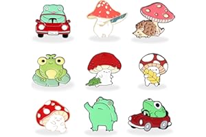FIINTRWA Creative Enamel Pins Bulk Set, Cute Cartoon Plants Anime Sets Backpack Pins for Men/Women, Cool Lapel Badge Funny Pins Jewelry for Jackets Cloths Hats Decorations
