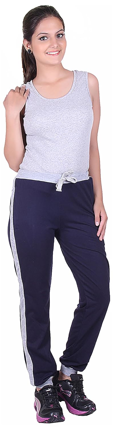 dfh women's cotton track pant