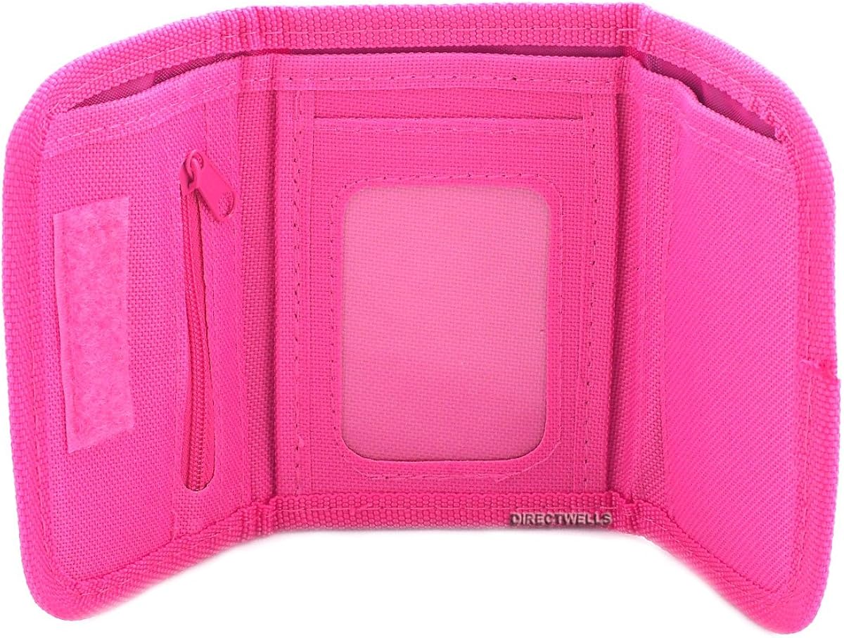  | Disney Princess Style Hot Pink Trifold Wallet - 1 WALLET ONLY | Travel Wallets