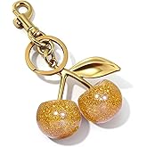 FURQNG Fruit Bag Charms for Purses, Cute Resin Keychain Charms for Women Bag Accessories for Handbags Backpacks, Gift for Her