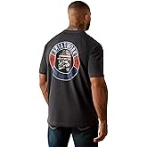 ARIAT Mens Rebar Cotton Strong Skull T-Shirt