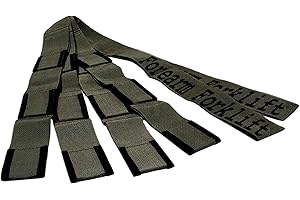 Forearm Forklift 2-Person Lifting and Moving Straps - Lift, Move and Carry Furniture, Appliances, Mattresses or Any Item up to 800 lbs. Safely and Easily Like a Pro, Forest Camo Green Special Edition