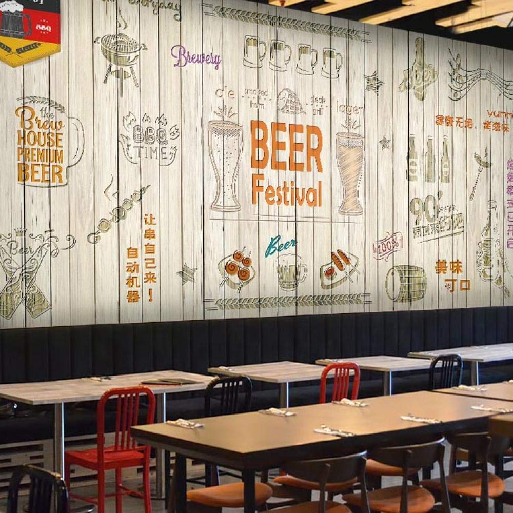 Buy Feisenbz Photo Nostalgic Blackboard Graffiti German Beer Wall Paper Barbecue Grill Restaurant Bar Poster Wall Art 3d Wall Mural Wallpaper For Living Room A Online At Low Prices In India Amazon In