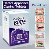 UK BEST BRANDS Retainer Brite Cleaning Kit 96 Tablets Case Blue view 3